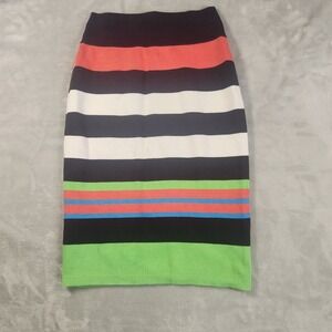 Lilly Pulitzer Waverly Rolling Hills Stripe Sweater Pencil Skirt S